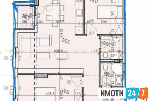 agencii za nedviznosti Stan trosoben vo gradba od 70m2 Gorce Petrov 2