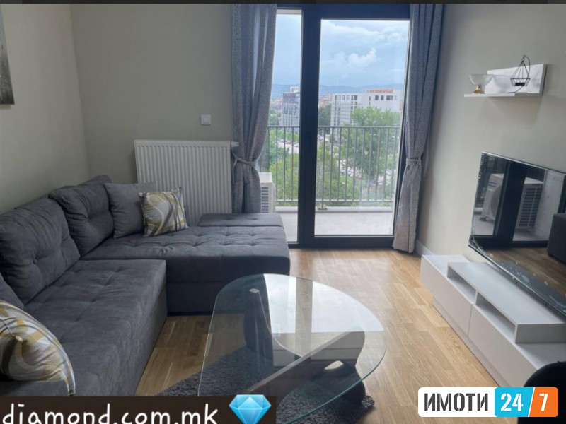 SE IZNAJMUVA DVOSOBEN UDOBEN APARTMAN VO CENTAR DIAMOND