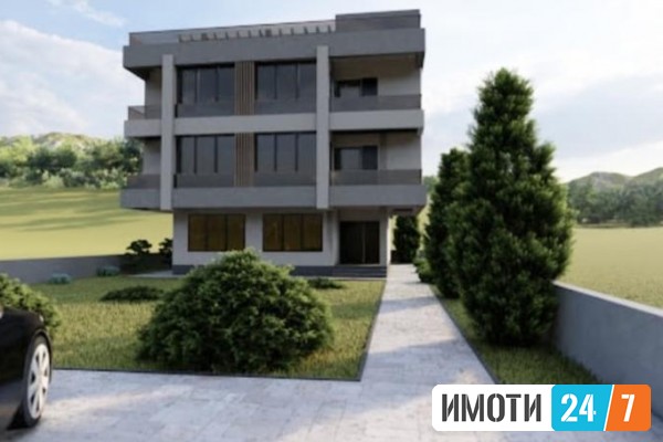 Четворособен Стан во Сопиште 114м2 во затворен комплекс со поглед на Скопје