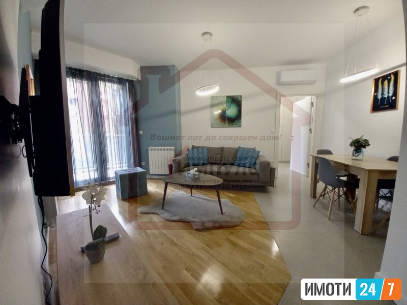 MODEREN TROSOBEN STAN NA ATRAKTIVNA LOKACIJA NA VODNO