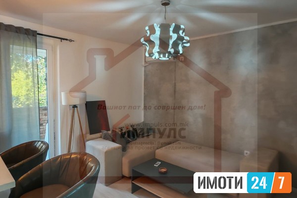 KOMFOREN DVOSOBEN STAN NA ATRAKTINA LOKACIJA VO KARPOSH 1