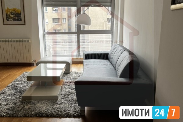 MODEREN TROSOBEN STAN NA ATRAKTIVNA LOKACIJA VO CENTAR