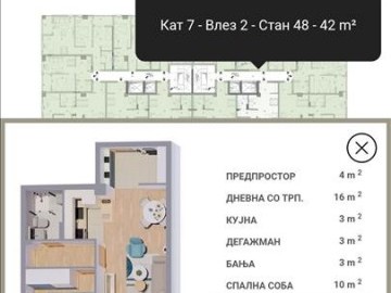 Се продава Стан во  нас Аеродром