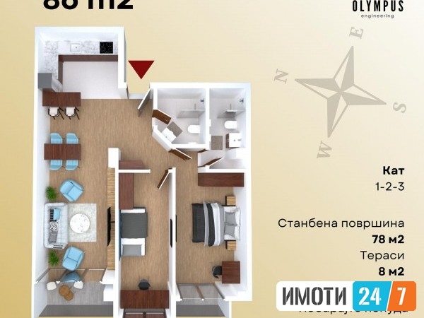 Sell Apartment in   Centar