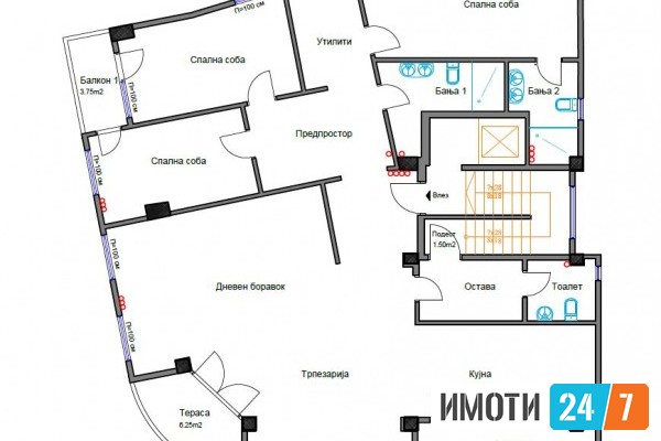 Rent Office space in   Karposh 1